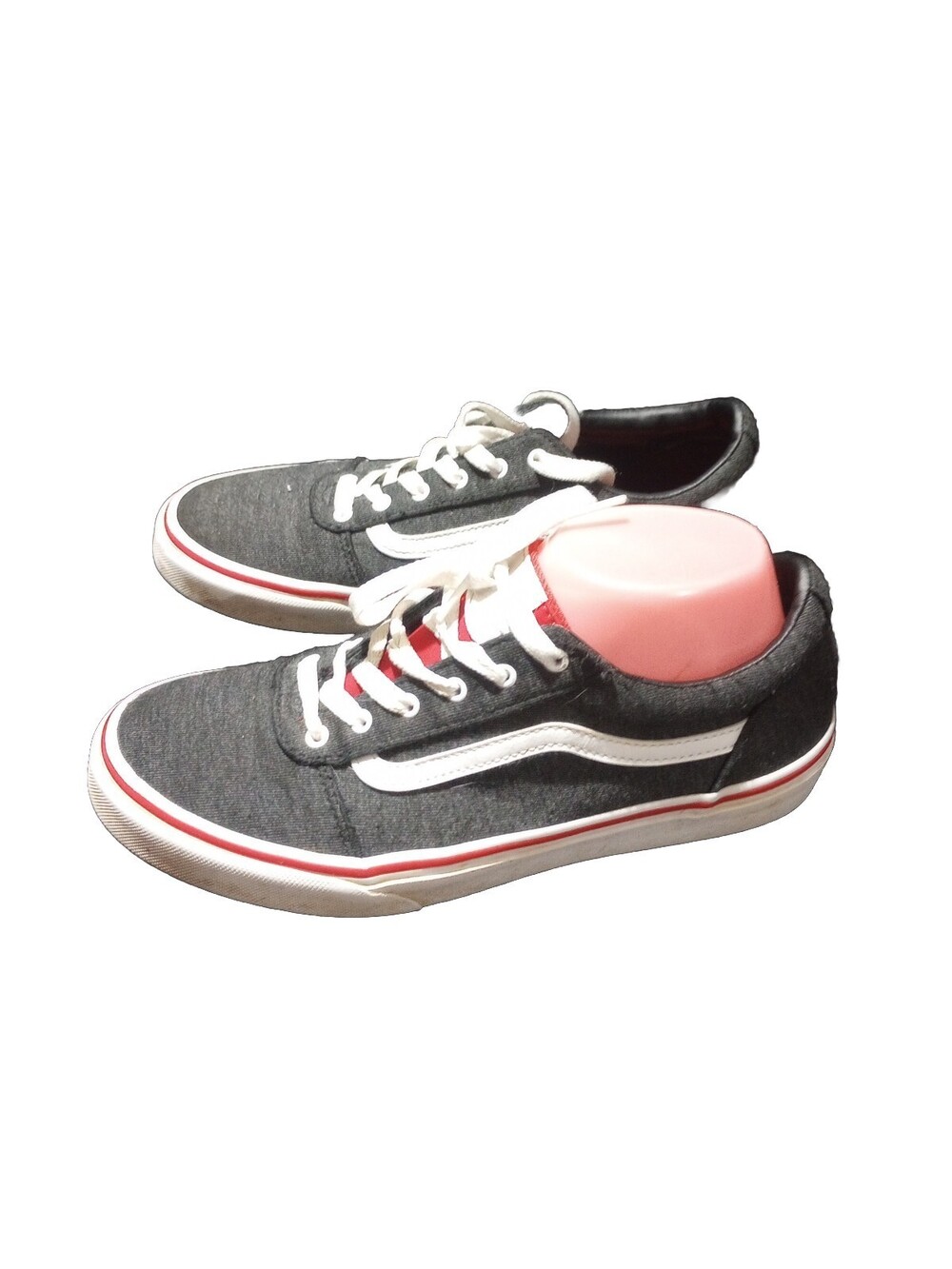 Vans Ortholite Dark Grey/White Skateboard Sneaker Shoes Men's Size US 6M 508731